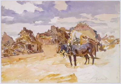 Mules And Ruins