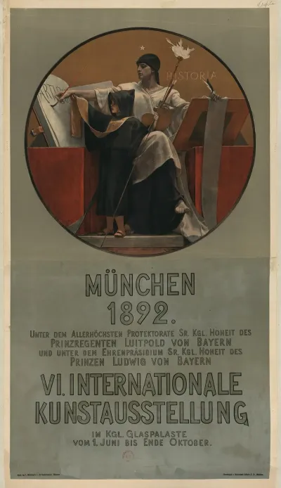 Munchen 1892 Vi Internationale Kunstausstellung