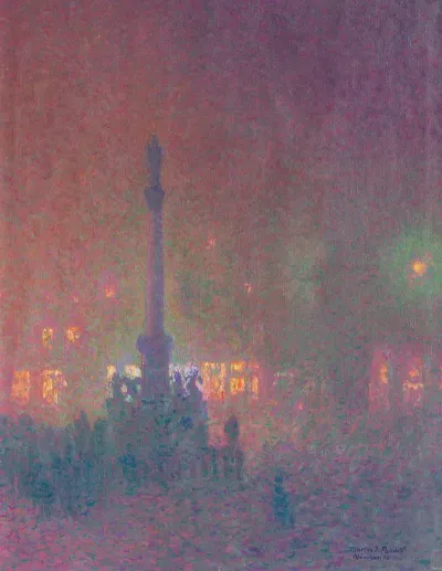 Munchen Bei Nacht Marienplatz 2