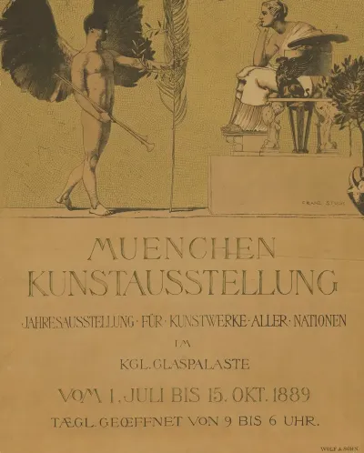 Munchen Kunstausstellung Vom 1 Juli Bis 15 Oktober 1889
