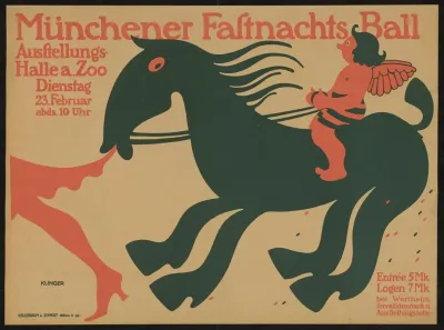 Munchener Fastnachtsball In Der Ausstellungshalle Am Zoo