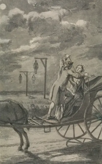 Murder In The Carriage Probably A Design For The Tyburn Chronicle