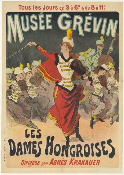 Musee Grevin Les Dames Hongroises Dirigees Par Agnes Krakhauer