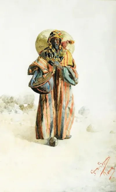 Musician With A Drum