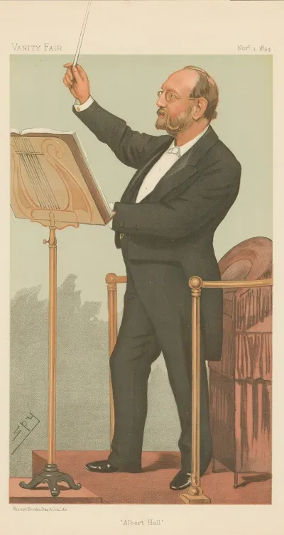 Musicians Albert Hall Sir Joseph Barnby November 1 1894