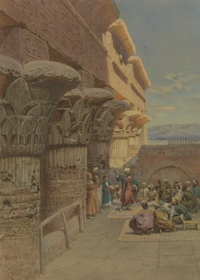 Musicians At Philae