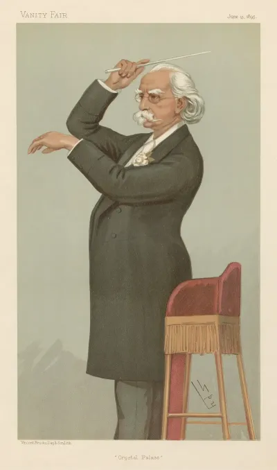 Musicians Crystal Palace Mr August Manno June 13 1895