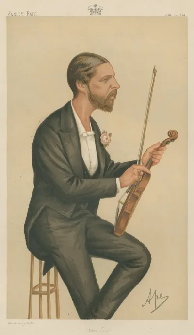 Musicians First Violin H R H Duke Of Edinburgh January 10 1874