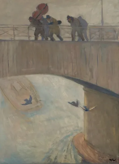 Musicians On The Bridge