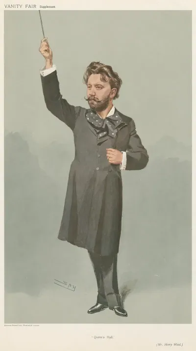 Musicians Queens Hall Mr Henry Wood