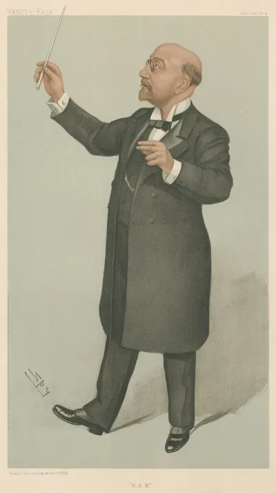 Musicians R A M Alexander C Mackenzie January 14 1904