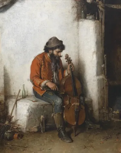 Musicirender Zigeuner