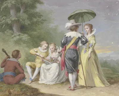 Musizierende Gesellschaft Am Waldrand