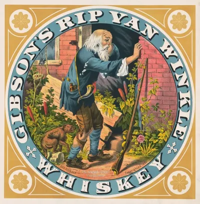 My Dog Schnider Gibsons Rip Van Winkle Whiskey