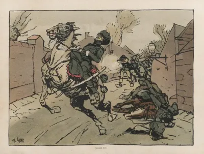 Nach Frankreich Hinein 1814 1815 Pl 4