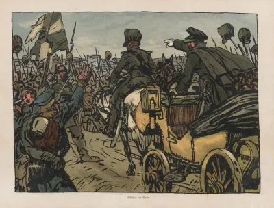 Nach Frankreich Hinein 1814 1815 Pl 5