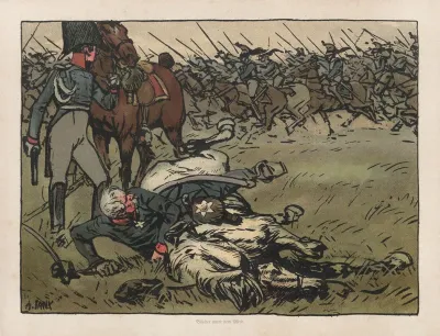 Nach Frankreich Hinein 1814 1815 Pl 6