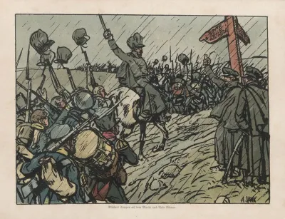 Nach Frankreich Hinein 1814 1815 Pl 7