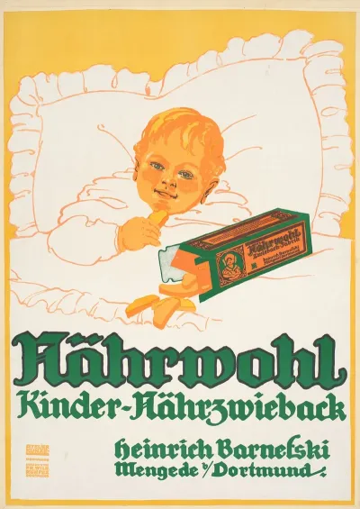 Nahrwohl Kinder Nahrzwieback Heinrich Barnefski
