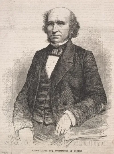Nahum Capen Esq Postmaster Of Boston