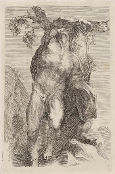 Naked Man Tied Up