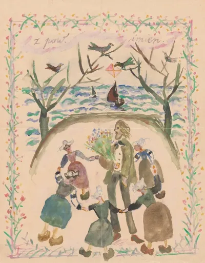 Name Day Card For Maria Mickiewiczowna 2