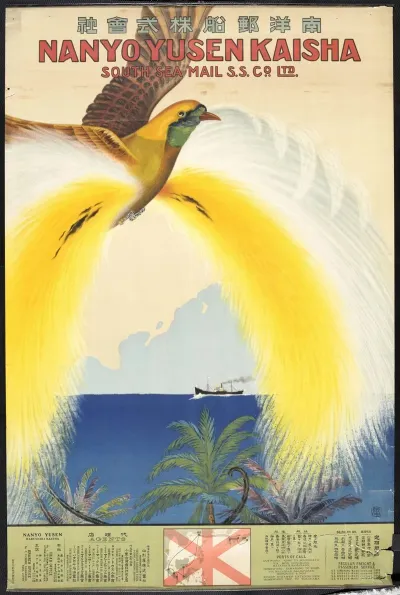 Nanyo Yusen Kabushiki Kaisha Nanyo Yusen Kaisha South Sea Mail S S Co Ltd Bird