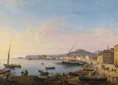Naples A View Of The Marinella