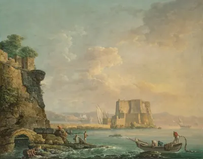 Naples With The Castel Dellovo
