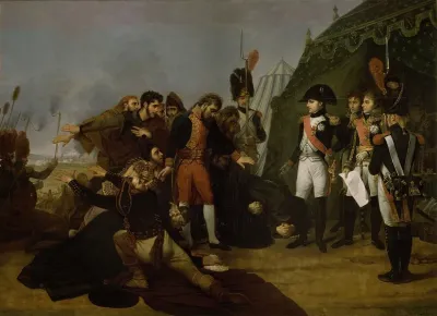 Napoleon Accepts The Surrender Of Madrid 4 December 1808