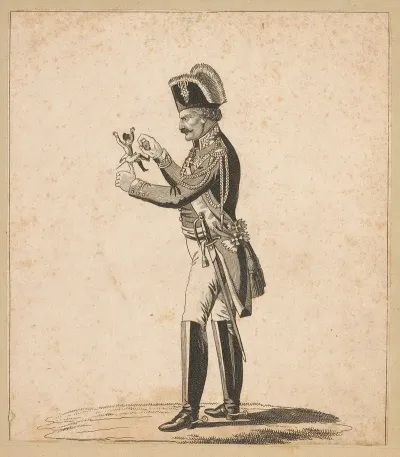 Napoleon Auf Dem Daumen Des Fursten Blucher Napoleon On The Thumb Of Prince Blucher