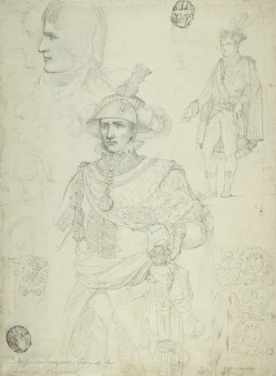 Napoleon Bonaparte At The Champ De Mai June 1 1815