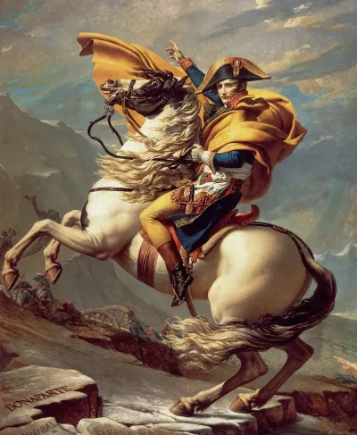 Napoleon Crossing The Alps 2