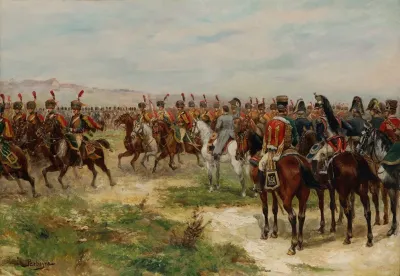 Napoleon Parmi Sa Cavalerie