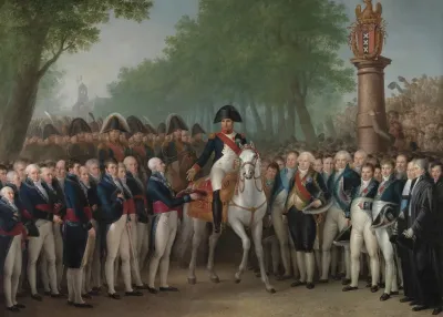 Napoleons Entry Into Amsterdam October 9 1811