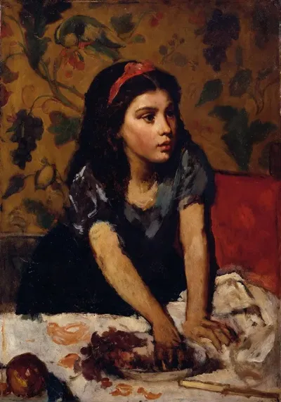 Naschendes Madchen