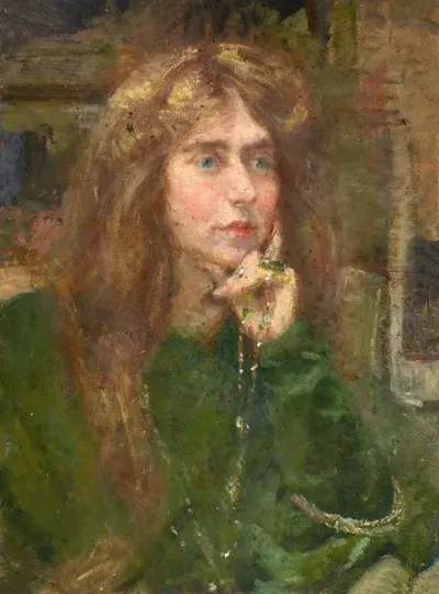 Natalie With Necklace