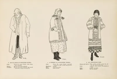 National Costumes Of The Slavic Peoples Pl 04