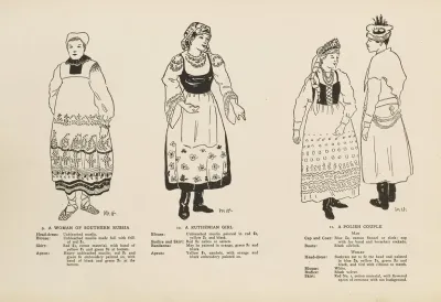 National Costumes Of The Slavic Peoples Pl 05