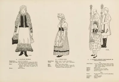 National Costumes Of The Slavic Peoples Pl 09