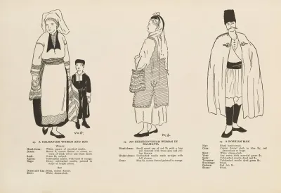 National Costumes Of The Slavic Peoples Pl 11