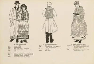 National Costumes Of The Slavic Peoples Pl 13