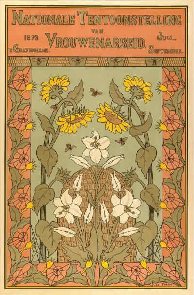 National Exhibition Of Womens Work In The Hague 1898 July September