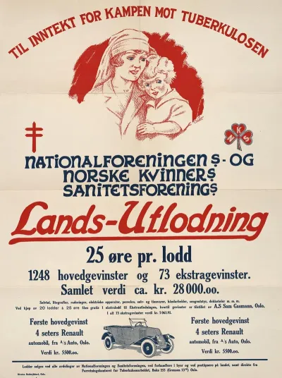 Nationalforeningens Og Norske Kvinners Sanitetsforenings Lands Utlodning
