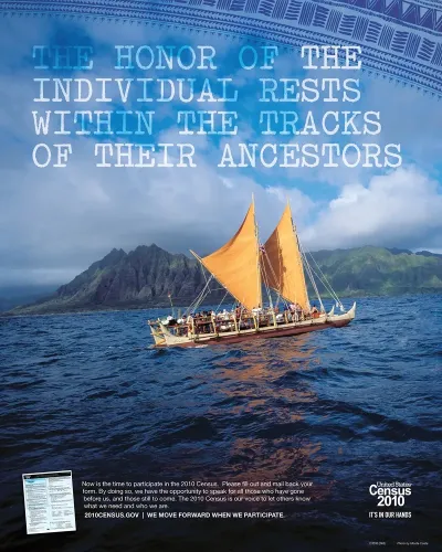 Native Hawaiian Action Poster