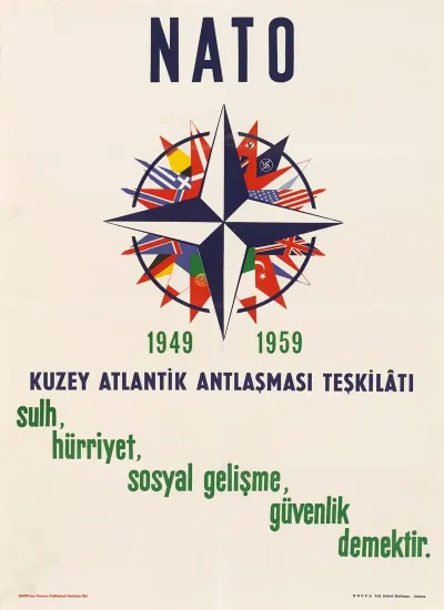 Nato 10th Anniversary Poster