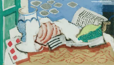 Nature Morte Au Journal