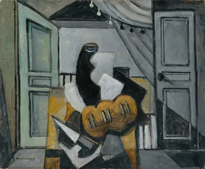 Nature Morte Au Pain Et Au Couteau