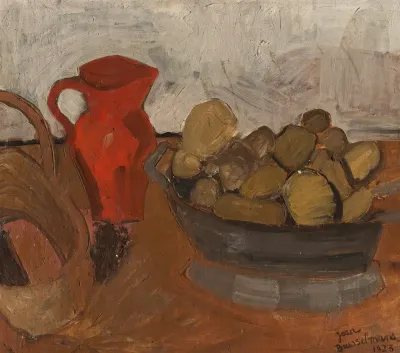 Nature Morte Au Pichet Rouge