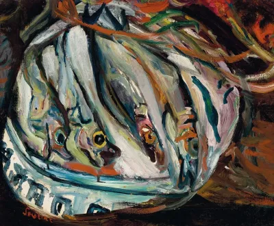Nature Morte Aux Poissons 2
